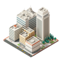 ISOMETRIC VIEW, SKYSCRAPER . png