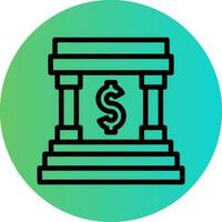 Bank Vector Icon Design