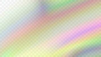 Modern blurred gradient background in trendy retro 90s, 00s style. Y2K aesthetic. Rainbow light prism effect. Hologram reflection. Poster template for social media posts, digital marketing vector