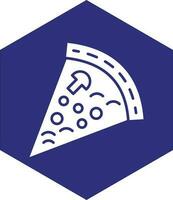 Pizza Slice Vector Icon design