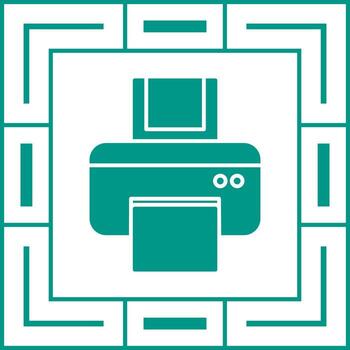 Printer Vector Icon