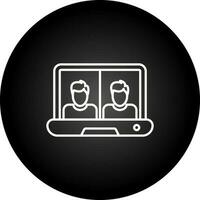 Online Class Vector Icon