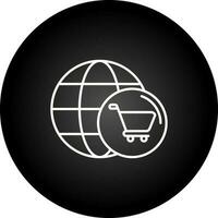 World Cart Vector Icon