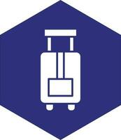 Luggage Vector Icon design