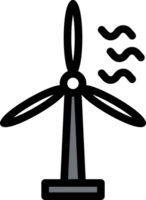 Wind turbine icon, Wind turbine for Electric. png