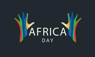 Africa Day. Template for background, banner, card, poster. vector illustration.