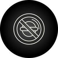 No Food Vector Icon