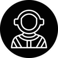 Astronaut Vector Icon Design