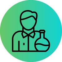 Chemist Vector Icon Design