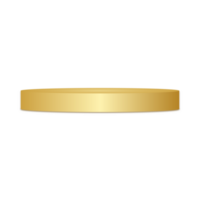 podio dorado 3d png