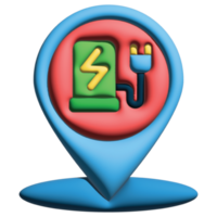 3d opladen pin png