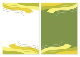 Abstract shape background with empty space for text. Template for poster, greeting card, business card, flyer, banner, cover. vector