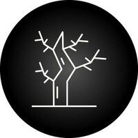 Dry Tree Vector Icon