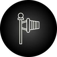 Windsock Vector Icon