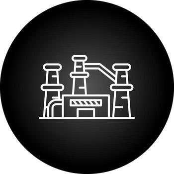 icono de vector de fábrica