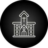 icono de vector de iglesia