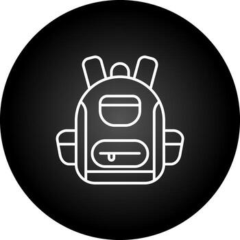 Backpack Vector Icon