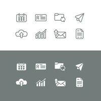 General Business Icons Set vector