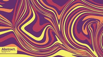 Abstract Background With Wavy Lines Vector Illustration