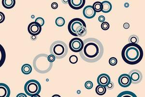 Abstract bubble circle background. Geometric circle. vector