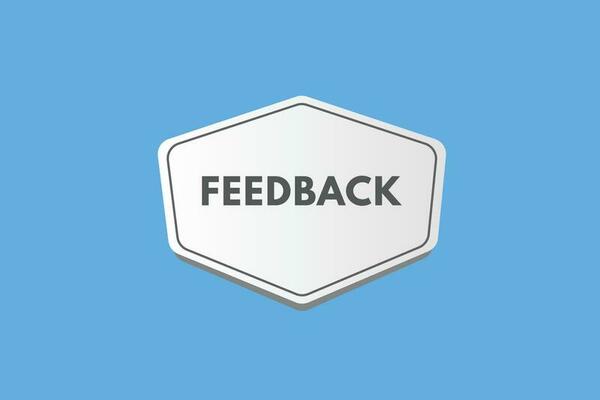 Feedback text Button. Feedback Sign Icon Label Sticker Web Buttons