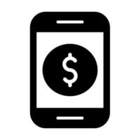 Mobile Pay Icon Design vector