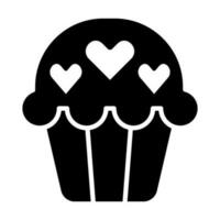 diseño de icono de muffin vector