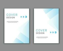 Minimal Cover Design Template in A4 Size vector