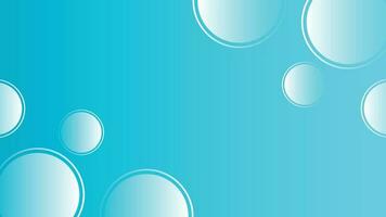 Blue Background with White Circles vector