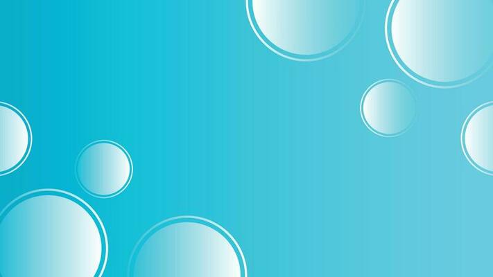 Blue Background with White Circles
