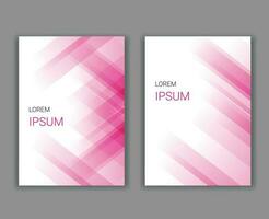 Minimal Cover Design Template in A4 Size vector