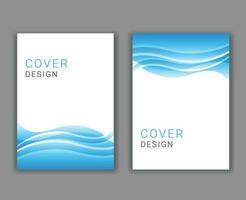 Minimal Cover Design Template in A4 Size vector