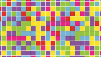 Background with Colorful Squares vector