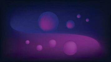 Abstract Purple Background with Spheres vector