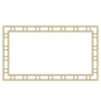 Floral border frame. png