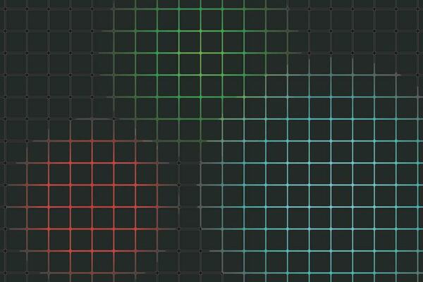 square box with red green and sky blue color lightting background vector file