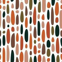 Vector Retro Abstract Seamless Surface Pattern for Products or Wrapping Paper Prints. earth Tone.