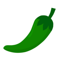 verde Pimenta fruta vetor png