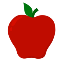 vector de fruta de manzana png