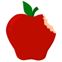 vector de fruta de manzana png