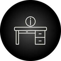 Information Desk Vector Icon