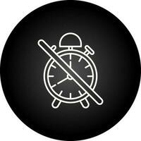 No Alarm Vector Icon