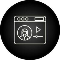 Video Tutorial Vector Icon