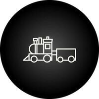 icono de vector de tren