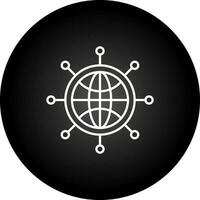 icono de vector de red