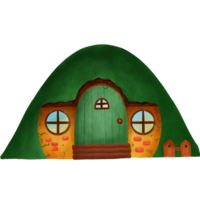 little cozy hobbit house png