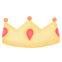 gul gyllene krona png