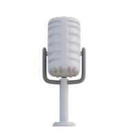 microphone d'illustration 3d png