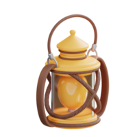 3d illustration lantern png