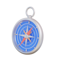 3d illustration of compass png